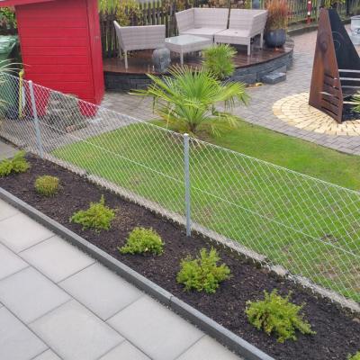 Diagonal Geflechtzaun 3